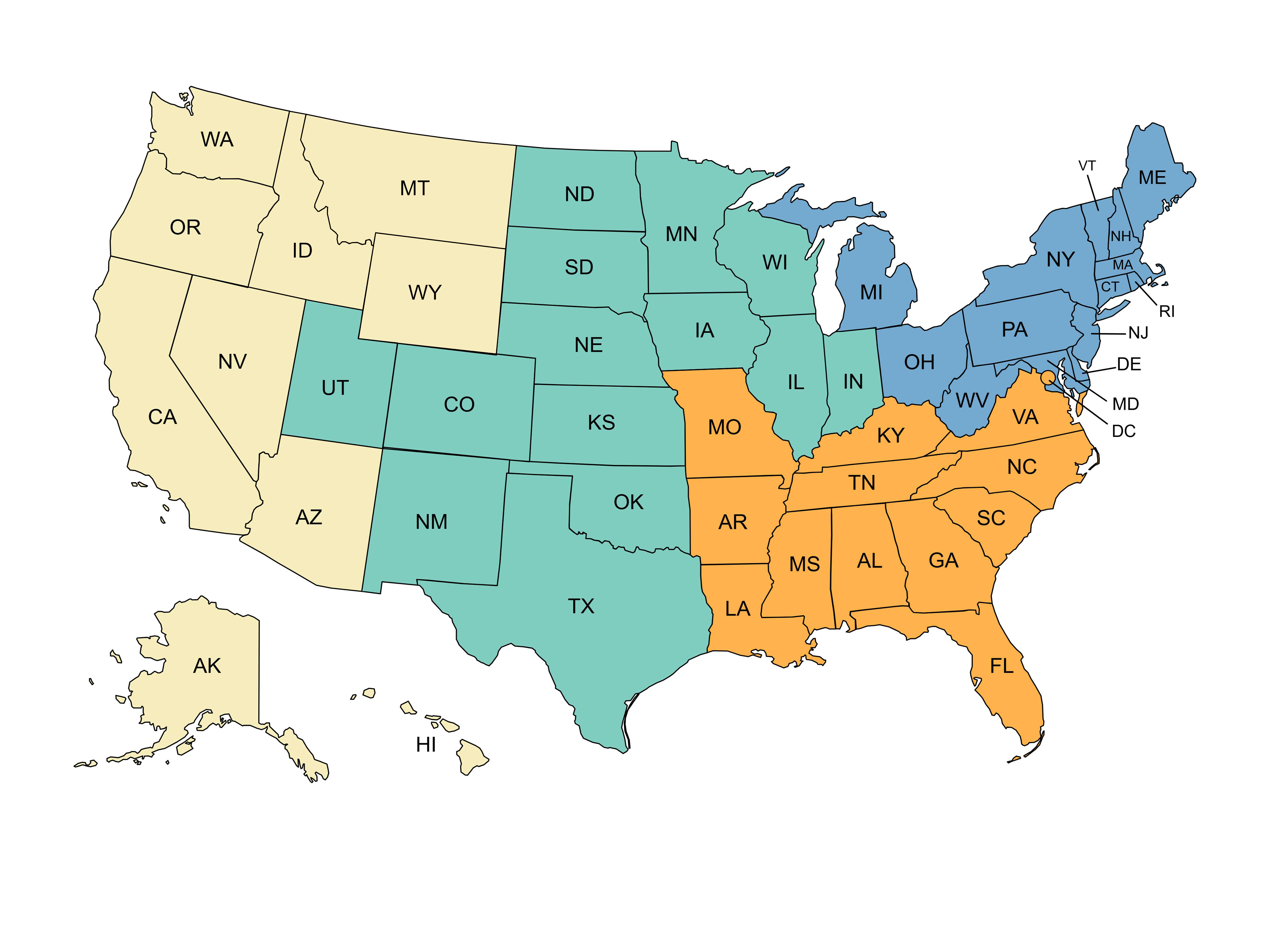 Transit Sales Map